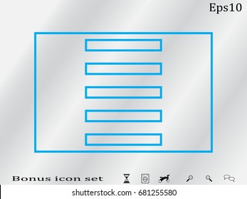 Pedestrian crossing, icon, vector illustration of Eps10