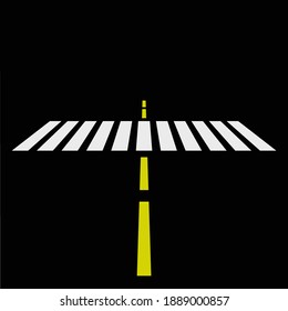 Pedestrian crossing vector art and graphics
