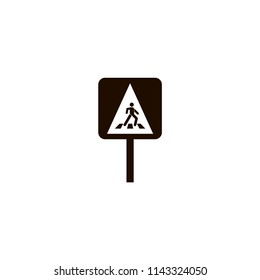 pedestrian icon. flat design