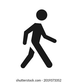 pedestrian icon or symbol design