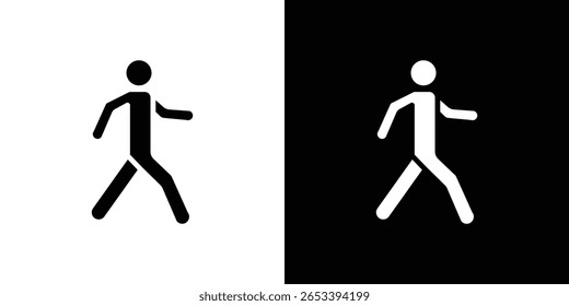 Fußgängersymbol Vektorskalierbare Grafiken
