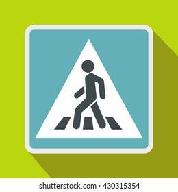 Pedestrian road sign