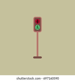 Pedestrian traffic lights