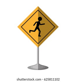 Pedestrians on the road