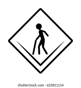Pedestrians on the road