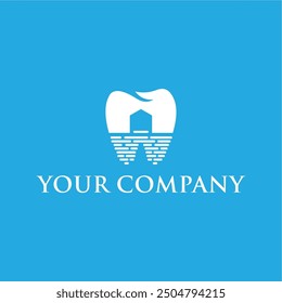 pediatric dentist practice logo concept