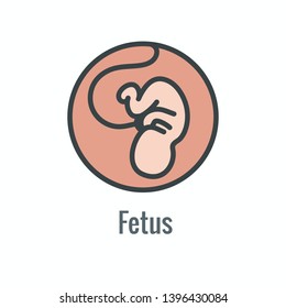 Pediatric Medicine w Baby or Pregnancy Related Icon