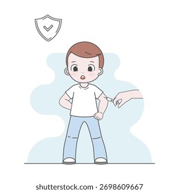 Pediatric Protection Protocol: Gentle Immunization Scene