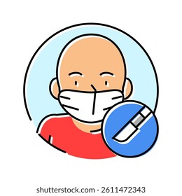 pediatric surgery color icon vector. pediatric surgery sign. isolated symbol illustration