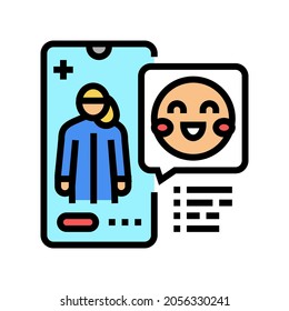 pediatrician consultation color icon vector. pediatrician consultation sign. isolated symbol illustration