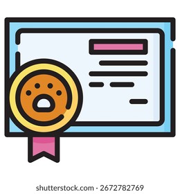 Ícone de Vetor Moderno de Pedigree - Modelo de Símbolo de Ilustração Mínima para Design de IU de Aplicativo Móvel da Web