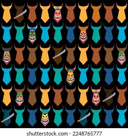 Pee ta khon festival background for decoration.