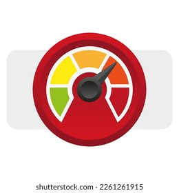 peedometer for concept design. Progress bar. Vector illustration.