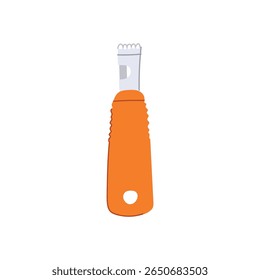 descascar citrus zester cartoon. raspador, laranja limão, fruta cozinhar descascar citrus zester sinal. símbolo isolado ilustração vetorial