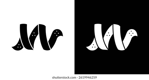 Descasque clementine ícone vetor, ilustração logotipo sólido, pictograma