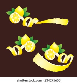 Peel Lemon, Ribbon Like
