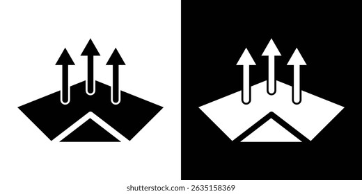 Retirar o conceito do ícone, ilustração vetorial