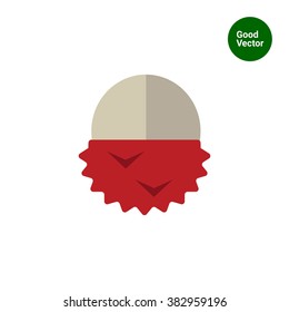 Peeled lychee icon