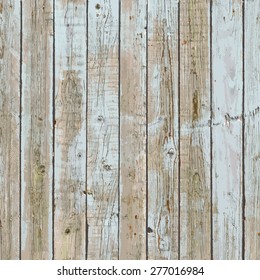 Peeled Painted Wooden Planks For Your Design. EPS10 vector.