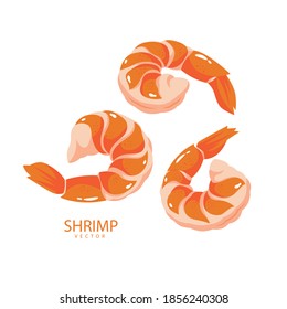 Peeled shrimp for cooking spaghetti and other dishes