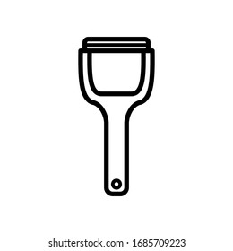 plantilla vectorial de diseño de iconos de peeler