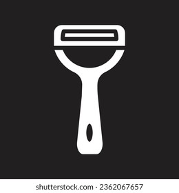 peeler icon simple design art eps 10