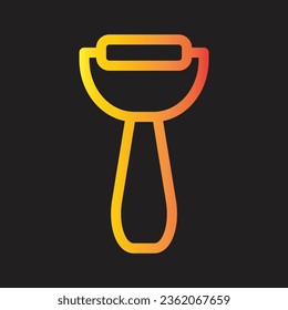 peeler icon simple design art eps 10