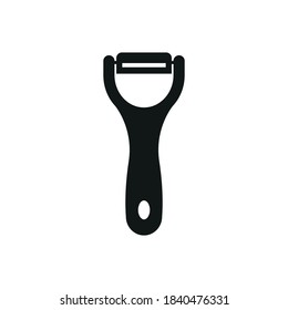 Peeler icon. Simple vector illustration on a white background.