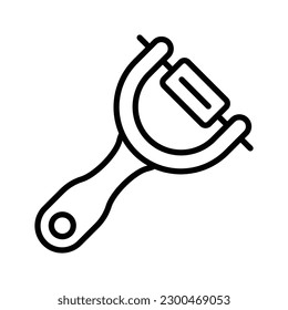 peeler icon vector design template in white background