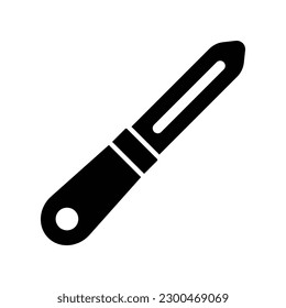 peeler icon vector design template in white background