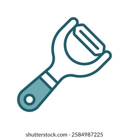 peeler icon vector design template simple and clean