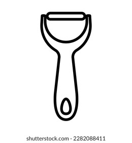 Peeler icon vector on trendy design