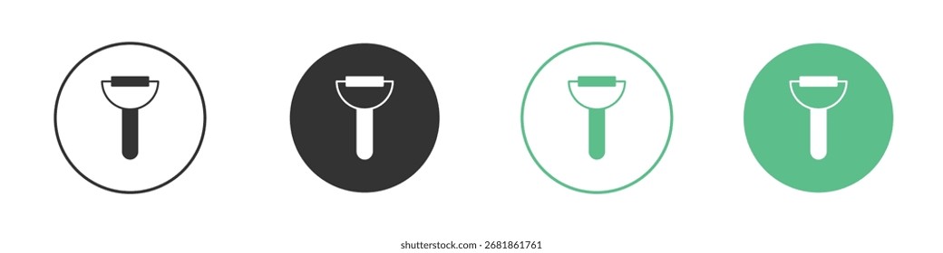 Icono Peeler para su Sitio web, móvil, presentación y diseños de logotipos.