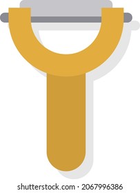 Peelingküchensymbol, Vektorgrafik
