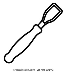 peeler Silhouette vector with white background