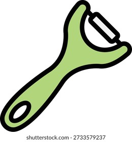 Peeler Vector Icon Design Illustration