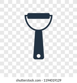 Peeler vector icon isolated on transparent background, Peeler transparency logo concept