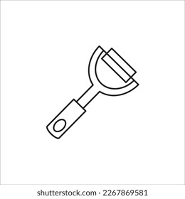 peeler vector line new icon