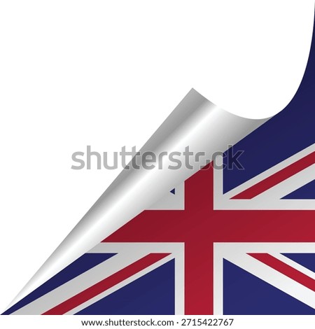 Peeling back the Union Jack, revealing vibrant colors and deep symbolism.