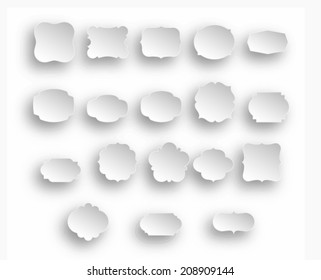 peeling corner labels 