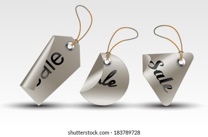 peeling corner modern labels