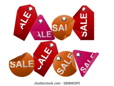 peeling label tags