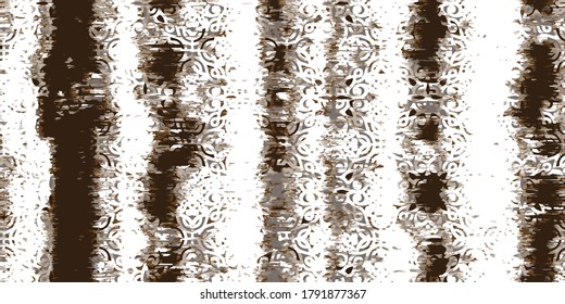 Efecto de pintura descascarillado en las texturas sin fisuras de la pared. Diseño de patrón de impresión de textura sin inconvenientes / Patrón de pincel. Textura abstracta. Borde de fondo. Vector.
