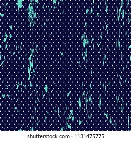Peeling paint. Seamless vector pattern. Shabby wallpaper.