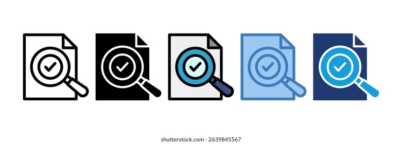 Peer Review Icon Element For Design