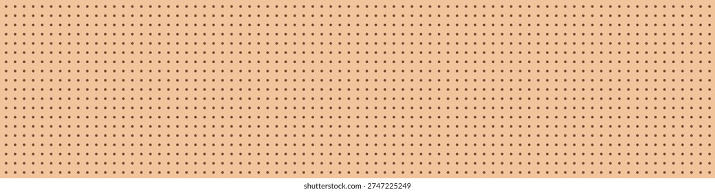 Tablero de clavija perforado patrón de textura de madera con agujeros. Fondo de la estructura de la pared para la decoración, Anuncio, Sitio web, herramientas del banco de trabajo