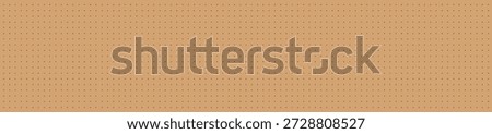 Peg board perforate wood texture background with circle holes. Wall structure texture backgroud for working bench tools, decoration