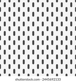 Peg board perforated texture background material with oval holes seamless pattern board vector illustration. Wall structure for working bench tools.