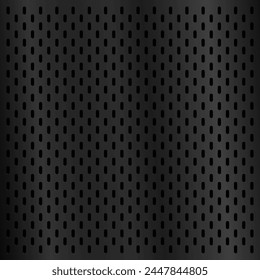 Peg board perforated texture background material with oval holes seamless pattern board vector illustration. Wall structure for working bench tools.