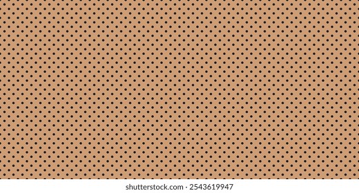 Peg board perforated texture background material with circle holes seamless pattern board vector illustration. Wall structure for working bench tools.